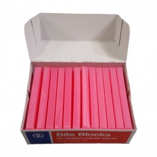 Metrodent Bite Blocks - ORIGINAL PINK (Matches No.2 Pink Sheets) - 48 sticks - 600g (WAXBB48)